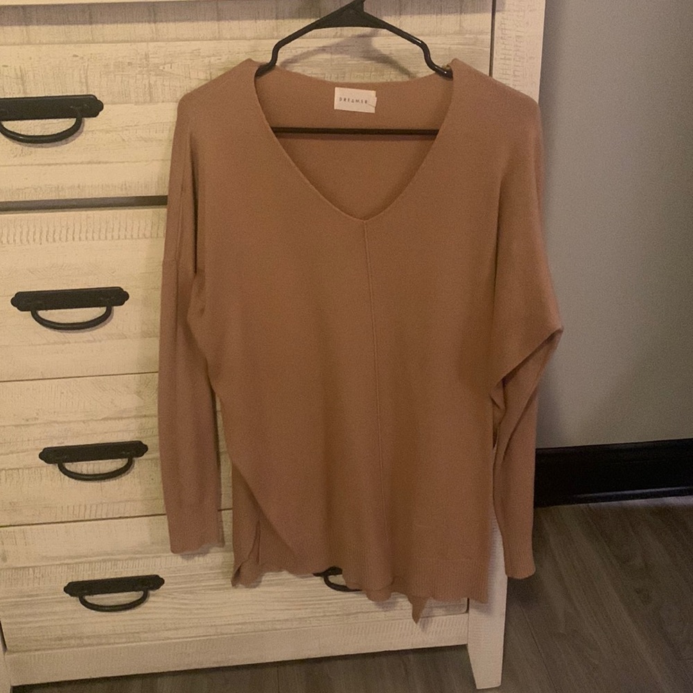 Tan/dark nude colored sweater